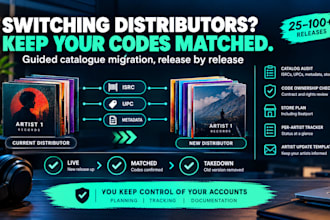 manage your catalog switch to a new music distributor
