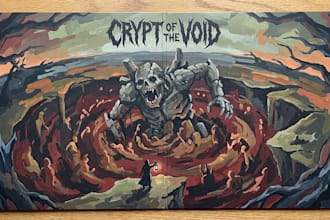 draw dark art, gore, horror, metal album art illustration
