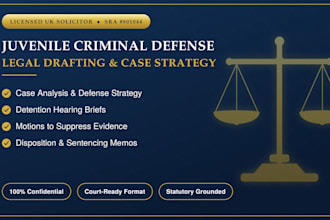 draft a persuasive juvenile detention hearing brief and legal motion