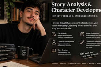 analyze your story plot and character development