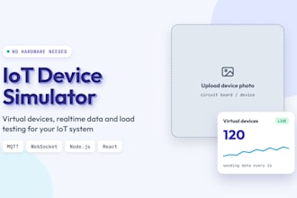 build an iot device simulator and realtime dashboard, no hardware needed