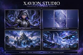 create ai art, wallpapers, posters and youtube thumbnails