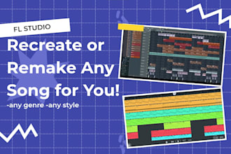 remake or recreate any song for you