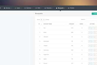 setup iptv admin server using xtream ui and xui one panel,with stream setup
