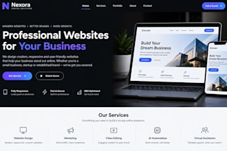 design modern clean websites