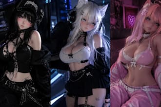 create humanoid avatar vrchat  vr character nsfw 3d models