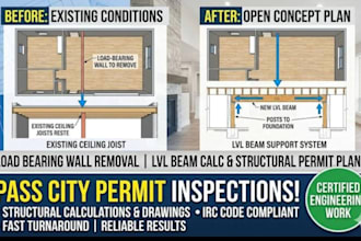 prepare arizona structural calculation and drawing support for building projects