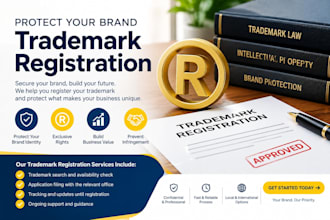 do trademark search and trademark registration in USA, UK, canada, and eu