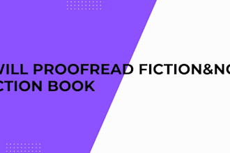 proofread your fiction and non fiction book