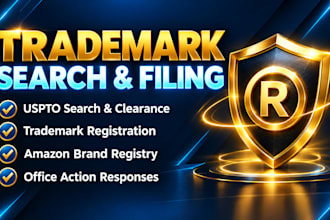 do a comprehensive uspto trademark search and filing