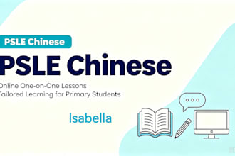 teach you mandarin or chinese with psle oriented lessons