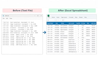 create custom excel spreadsheets and business trackers