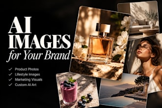 create ai images, ai art and ai product photography