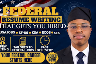 write a professional federal resume and usajobs resume