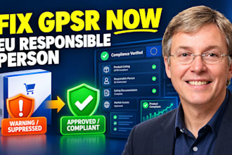 do amazon gpsr compliance fix eu responsible person listing suppression