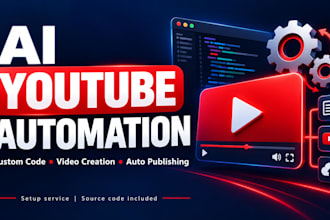build ai youtube automation for video creation and auto publishing