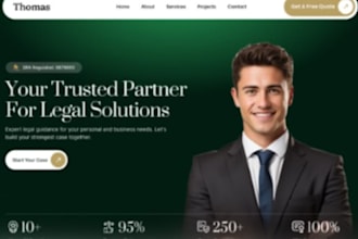 design squarespace fractional cfo website for finance consulting services