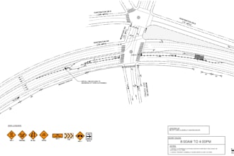prepare professional traffic control plans for roadwork and construction