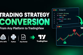 convert your trading strategy to ninjatrader or quantower