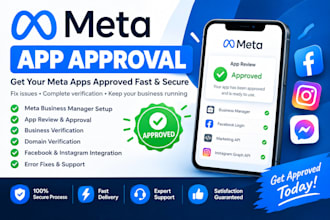 help you for approval facebook, instagram, whatsapp apps