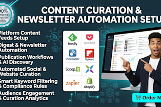 setup content curation tools feedly scoopit upcontent mailbrew curata paper li