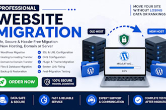 website migration cloning migrate wix wordpress magento godaddy to shopify