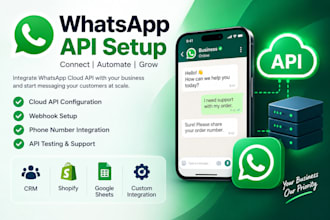 set up whatsapp API and chatbot