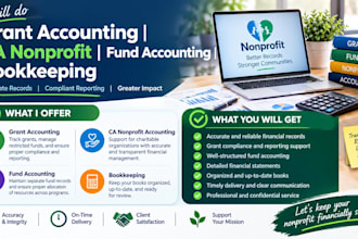do grant accounting ca nonprofit fund accounting bookkeeping