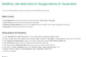build an n8n automation workflow to connect your apps