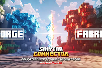 create custom minecraft forge and fabric mods