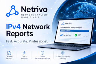 create a custom ipv4 subnetting and network capacity report