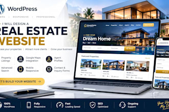 design real estate wordpress websites
