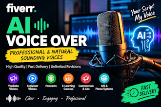 turn your script into professional ai voice over