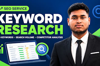 do SEO keyword research and competitor analysis for your website