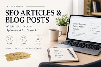 write engaging SEO blog posts and articles with free images
