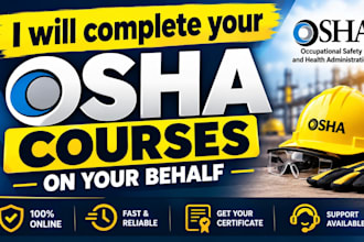 osha 10, 30, and 40 hour courses