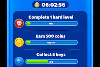 design 2d game ui and ux for unity and mobile games