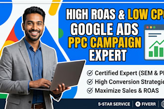 setup google ads ppc campaign, search ads for an e commerce