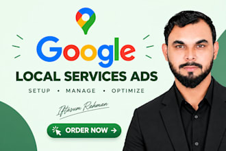 set up and manage google ads PPC campaigns for local business
