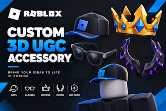 create a custom 3d roblox ugc accessory
