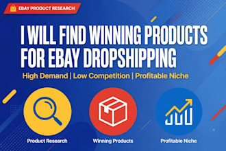 do ebay winning product research for ebay dropshipping store