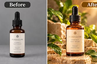 create realistic product photography for your brand