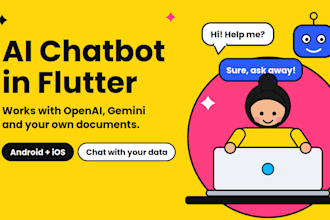 build an ai chatbot app in flutter with openai or gemini
