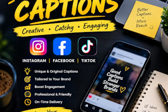 engaging social media caption for your business