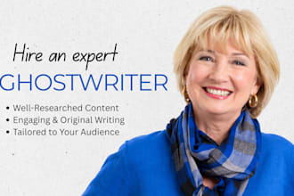 do ghostwriter, book ebook writer, self help and non fiction writer