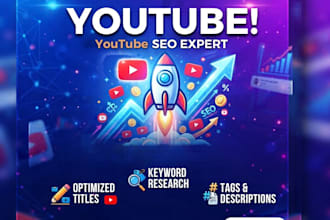 render best youtube video SEO service for your channel