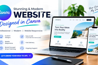 canva landing page, canva website, canva website design, landing page, landing