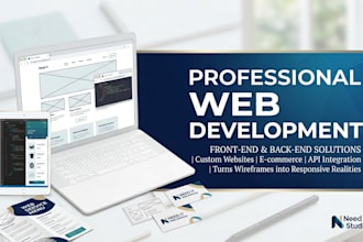 build your website ui and ux, digital products, and fliers