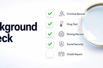 background check USA UK people search social media as verified private detective