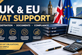 help with UK and eu vat registration and compliance